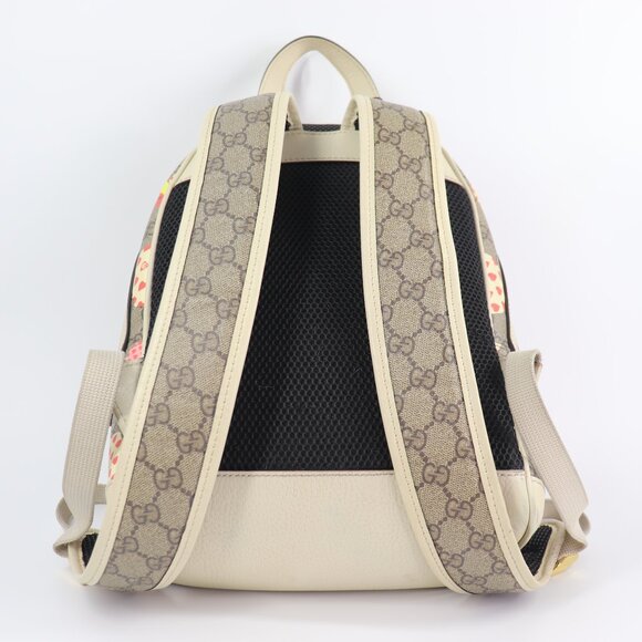 Gucci GG Supreme Canvas Le Pomme Apple Heart Backpack main image 11